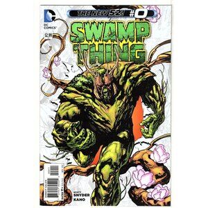 The New 52 Swamp Thing no. 0 DC Comics 2012 By Scott Snyder and Kano
